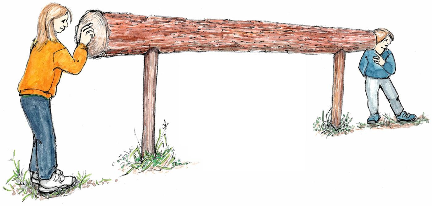 Illustration eines Baumtelefons