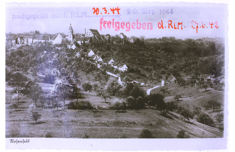 Bild von Rosefeld, aufgenommen im Juni 1942